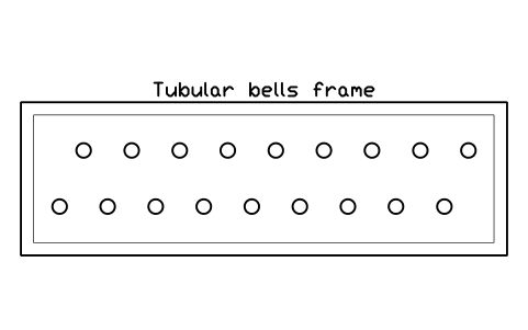Preview of the Tubular bells frame symbol, block MUS_TUBULAR_BELLS