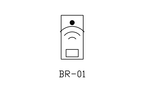 Anteprima del simbolo Badge reader, blocco NET_BADGE_READER