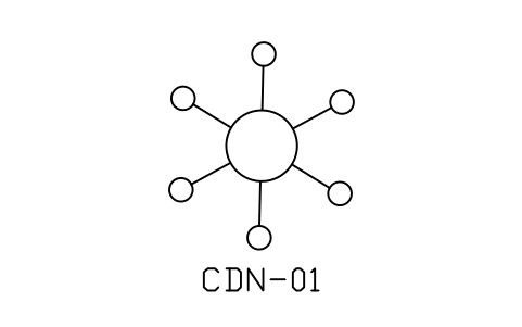 Anteprima del simbolo Content delivery network, blocco NET_CDN