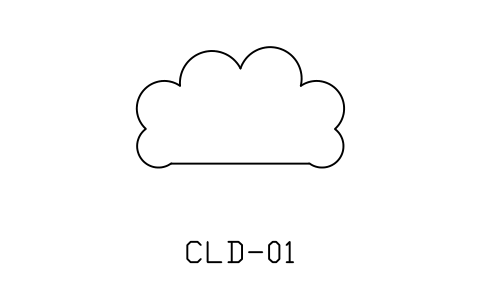 Anteprima del simbolo Cloud, blocco NET_CLOUD