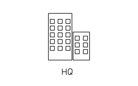 Anteprima del simbolo Head office, blocco NET_HQ