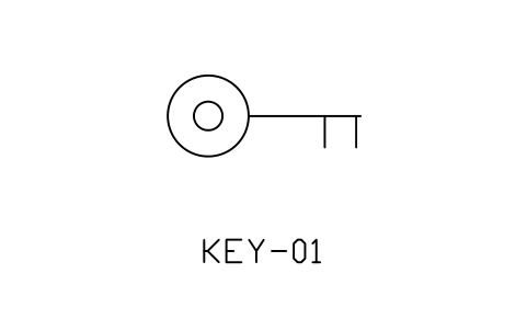 Anteprima del simbolo Key, blocco NET_KEY