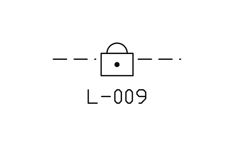 Anteprima del simbolo Link, VPN tunnel, blocco NET_LINK_VPN