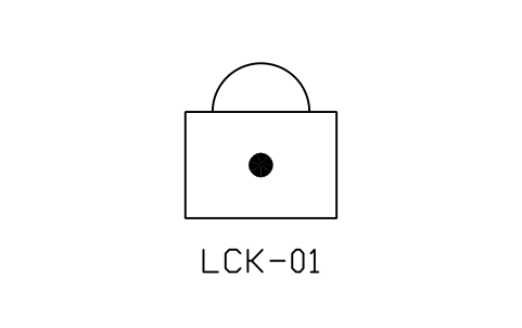 Anteprima del simbolo Lock, blocco NET_LOCK