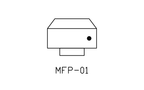 Anteprima del simbolo Multifunction printer, blocco NET_MFP