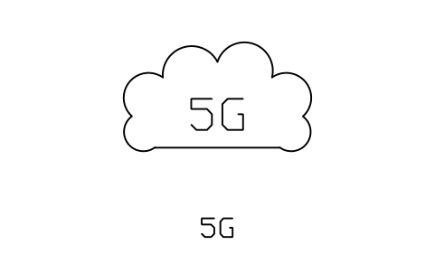 Anteprima del simbolo Mobile network, blocco NET_MOBILE_NET