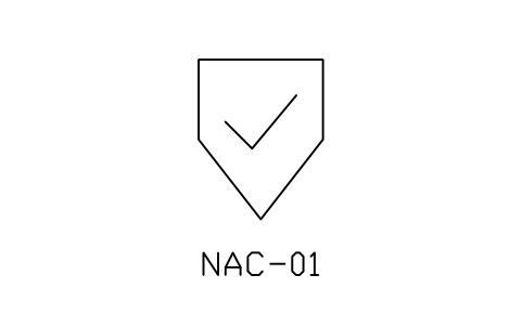 Anteprima del simbolo Network access control, blocco NET_NAC