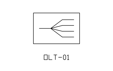 Anteprima del simbolo Optical line terminal, blocco NET_OLT