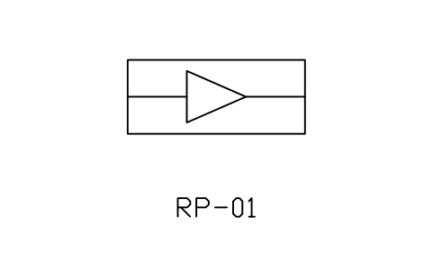 Anteprima del simbolo Repeater, blocco NET_REPEATER
