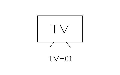 Anteprima del simbolo Smart TV, blocco NET_SMART_TV