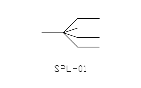 Anteprima del simbolo Optical splitter, blocco NET_SPLITTER