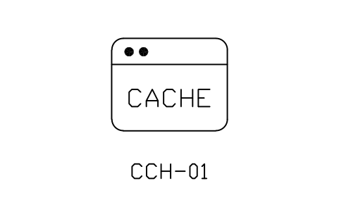 Anteprima del simbolo Cache server, blocco NET_SVC_CACHE
