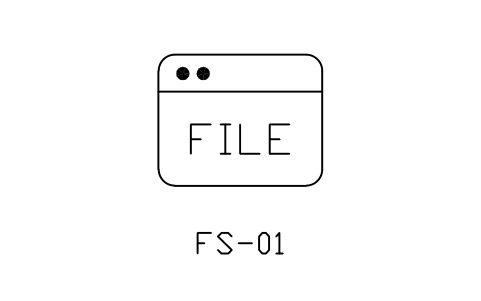 Anteprima del simbolo File server, blocco NET_SVC_FILE