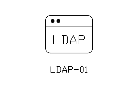 Anteprima del simbolo LDAP server, blocco NET_SVC_LDAP