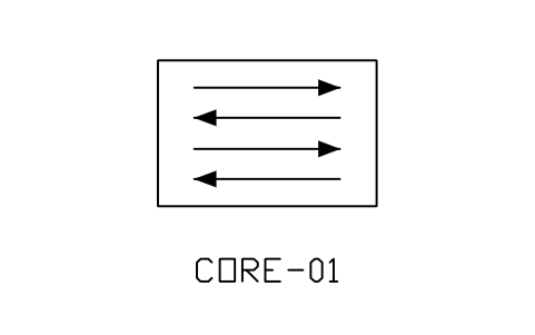 Anteprima del simbolo Core switch, blocco NET_SWITCH_CORE