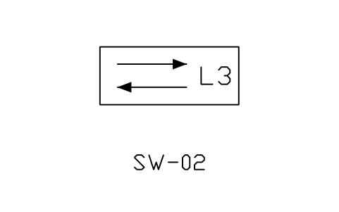 Anteprima del simbolo Switch, layer 3, blocco NET_SWITCH_L3