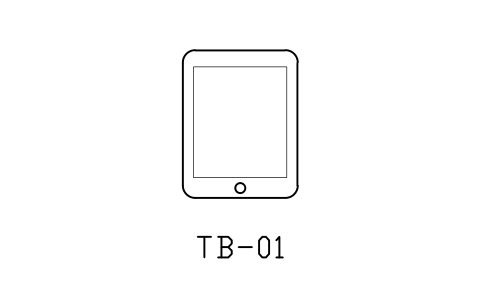 Anteprima del simbolo Tablet, blocco NET_TABLET