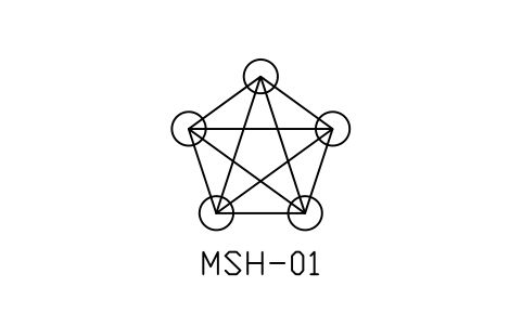 Anteprima del simbolo Mesh topology, blocco NET_TOPO_MESH