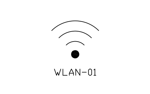 Anteprima del simbolo Wi-Fi signal, blocco NET_WIFI_SIGNAL