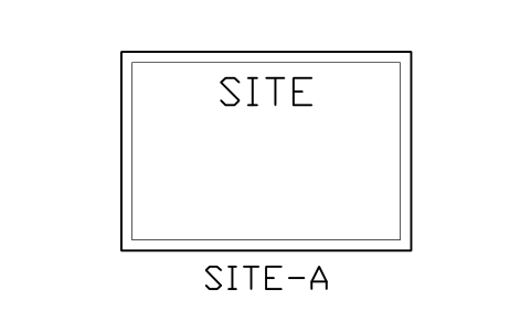 Anteprima del simbolo Zone, site, blocco NET_ZONE_SITE