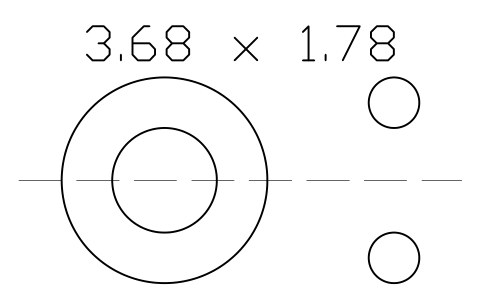 Vorschau des Symbols O-ring 3.68 x 1.78, Block ORG_007