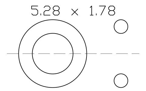 Vorschau des Symbols O-ring 5.28 x 1.78, Block ORG_009