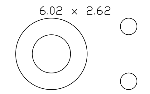 Vorschau des Symbols O-ring 6.02 x 2.62, Block ORG_108