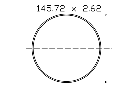 Vorschau des Symbols O-ring 145.72 x 2.62, Block ORG_162