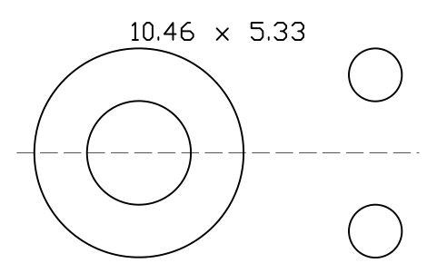 Vorschau des Symbols O-ring 10.46 x 5.33, Block ORG_309
