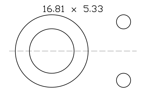 Vorschau des Symbols O-ring 16.81 x 5.33, Block ORG_313