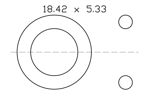Vorschau des Symbols O-ring 18.42 x 5.33, Block ORG_314