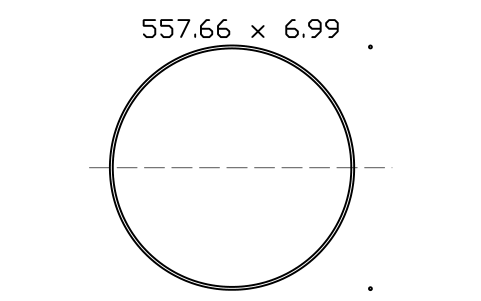 Vorschau des Symbols O-ring 557.66 x 6.99, Block ORG_471