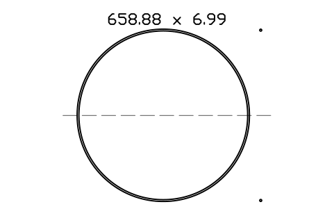 Vorschau des Symbols O-ring 658.88 x 6.99, Block ORG_475