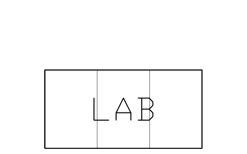 Vorschau des Symbols Assay laboratory, 24 x 12 m, Block OGM_ASSAY_LAB