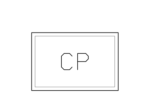 Vorschau des Symbols Cathodic protection rectifier, Block OGM_CP_RECT