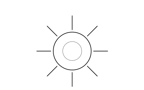 Vorschau des Symbols Flare stack, plan, Block OGM_FLARE