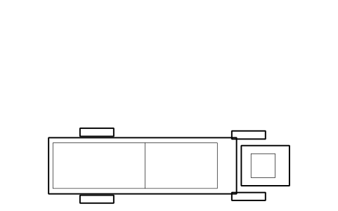 Vorschau des Symbols Underground truck, 50 t, Block OGM_MINE_TRUCK