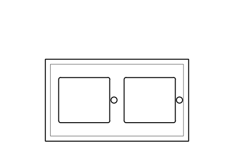 Vorschau des Symbols Truck loading rack, 2 bay, Block OGM_TRUCK_LOAD