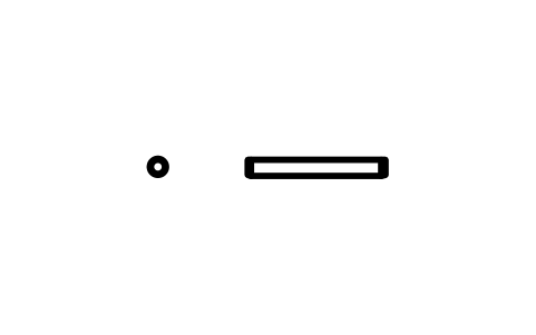 Preview of the Parallel pin ISO 2338 0.6 m6 x 5 symbol, block PIN_0_6X5