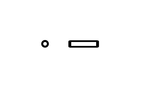 Preview of the Parallel pin ISO 2338 0.8 m6 x 4 symbol, block PIN_0_8X4