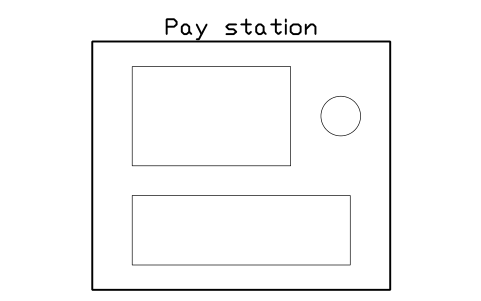 Pay station 심볼 미리보기, 블록 PKG_PAY_STATION