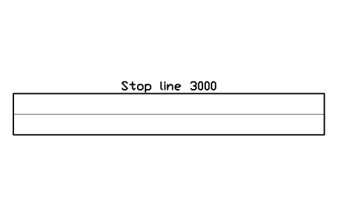 Stop line 3000 심볼 미리보기, 블록 PKG_STOP_LINE