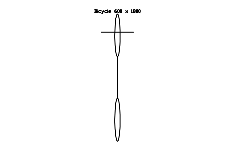 Bicycle 600 x 1800 심볼 미리보기, 블록 PKG_VEH_BIKE