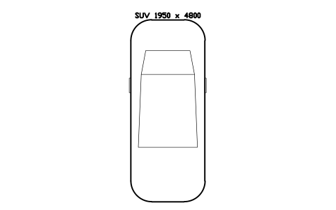 SUV 1950 x 4800 심볼 미리보기, 블록 PKG_VEH_SUV