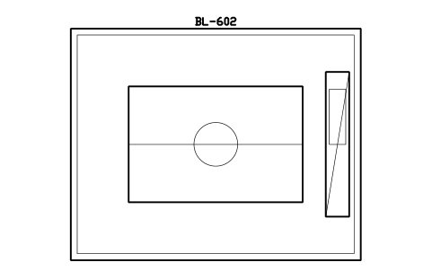 Preview of the Bin blender with bin symbol, block PHM_BIN_BLENDER