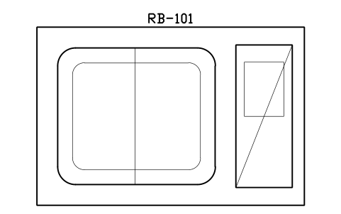 Preview of the Rocking bag bioreactor, 50 L symbol, block PHM_BIOREACTOR_ROCKING