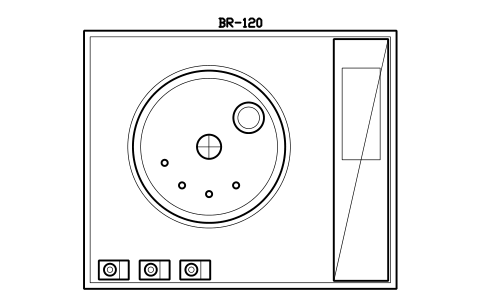 Preview of the Bioreactor, stainless, 1000 L symbol, block PHM_BIOREACTOR_SS_1000