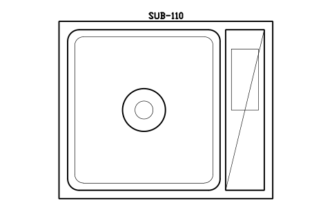 Preview of the Single-use bioreactor, 500 L symbol, block PHM_BIOREACTOR_SUB_500