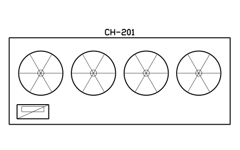 Preview of the Chiller, air-cooled symbol, block PHM_CHILLER