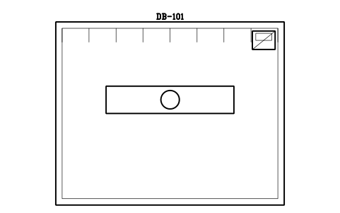 Preview of the Dispensing booth, laminar flow symbol, block PHM_DISPENSING_BOOTH